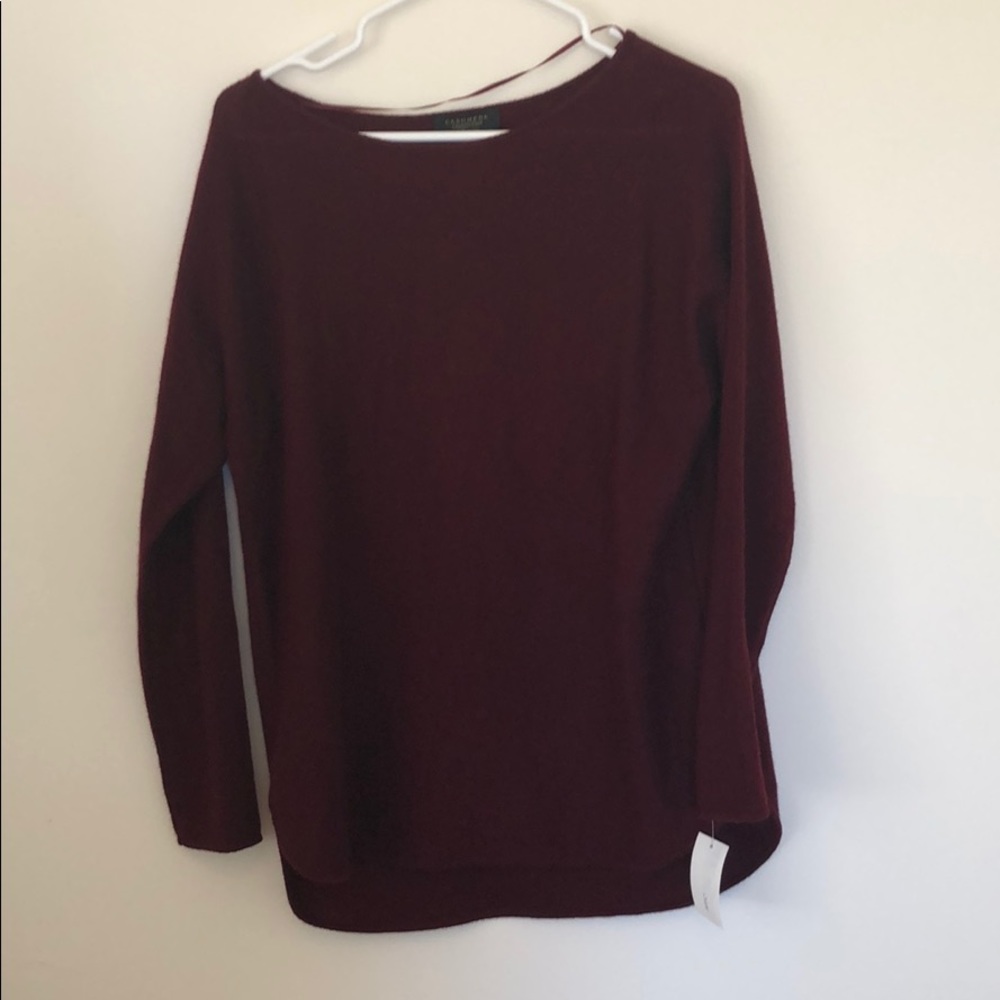 Charter Club Luxury Cashmere Boatneck Sweater